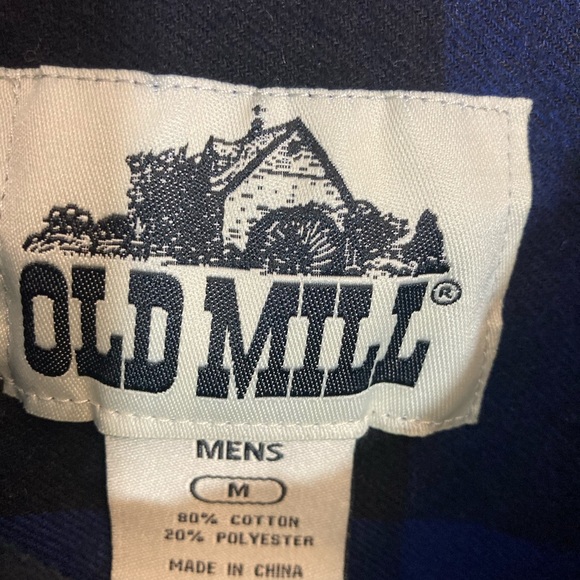 Old Mill | Shirts | Old Mill Plaid Flannel Shirt | Poshmark